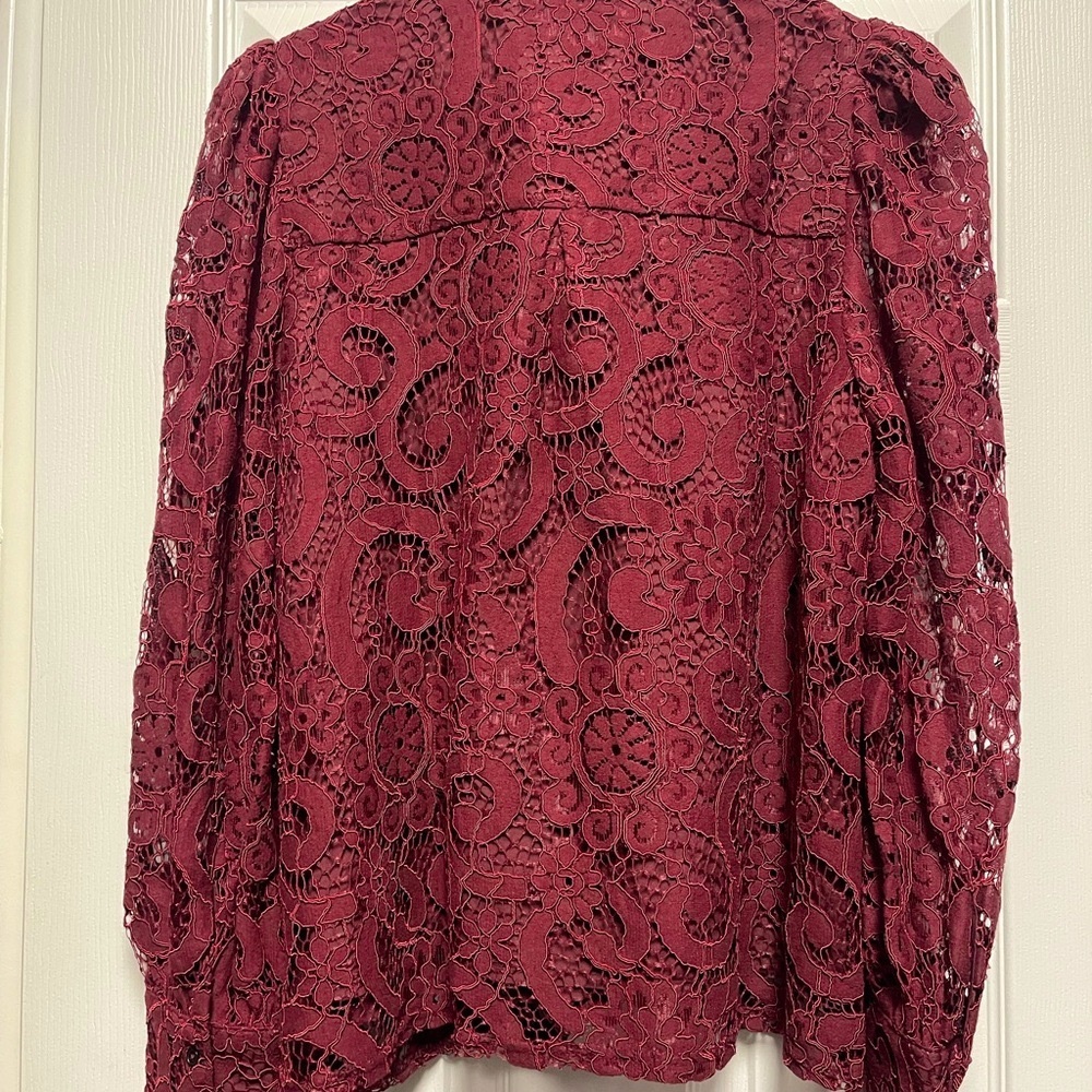 NEW Nanette Lepore Long Sleeve Blouse - Picture 3 of 9